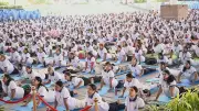 6,000 People Perform Bhujangasana in Hyderabad, Enter Asia Book of Records