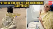 84-Year-Old Grandmother's First Flight Video Wins Hearts Online