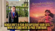 9-Year-Old Karnatakan Girl Sets Record for Longest Storybook