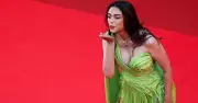 Aditi Rao Hydari Stuns in Neon Green Gown at Cannes 2024