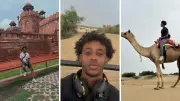 African Solo Traveller Says India Feels Like a Fantasy World in Viral Video