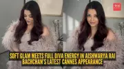 Aishwarya Rai Bachchan Stuns in Feathered Cape Gown at Cannes 2026