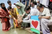 Akhilesh Yadav's stepbrother Prateek Yadav's ashes immersed in Ganga at Haridwar