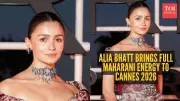 Alia Bhatt Stuns in Regal Off-Shoulder Gown at Cannes 2026