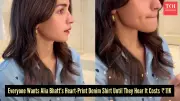 Alia Bhatt's Rs 11,000 Denim Shirt with Heart Embroidery Goes Viral
