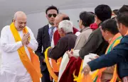 Amit Shah Inaugurates Holy Buddha Relics Exposition in Leh