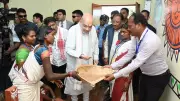 Amit Shah Tastes Sweet Tamarind in Bastar, Lauds SHG Efforts