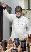 Amitabh Bachchan Greets Fans Outside Jalsa, Dismisses Hospitalisation Rumours
