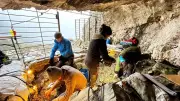 Ancient Green Minerals Found in Spanish Pyrenees Cave Spark Copper Mystery