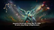 Aquarius Daily Horoscope: Blocked Money Moves, Emotional Balance Needed