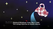 Aquarius Daily Horoscope: Work Improves, Anxiety Fades, Health Watch