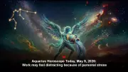 Aquarius Horoscope Today, May 9, 2026: Work May Feel Distracting Due to Personal Stress