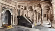 ASI Reveals Temple Pillars Used in Bhojshala Mosque, Deity Figures Mutilated