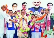 Assam NDA Unanimously Selects Himanta Biswa Sarma as Leader for Next Term