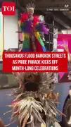 Bangkok Pride Parade Lights Up City in Rainbow Spectacle