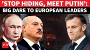 Belarus Leader Lukashenko Tells Macron to Come to Moscow, Talk to Putin Like a Man