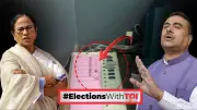 Bengal Poll Row: Suvendu Questions EVM Handling by Non-Permanent Staff