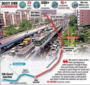 Bengaluru ORR to be Ripped Open for Concretisation, Likely to Disrupt Traffic for a Year