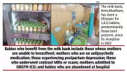 Bengaluru's Amruthadhare Milk Bank Saves 3,612 Preterm Babies Since 2022