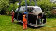 Berkshire man's hand-built Lancaster cockpit replica donated to RAF centre