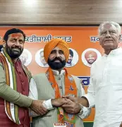 Bhagwant Mann's cousin Gyan Singh Mann joins BJP in Chandigarh