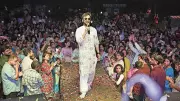 Bhajan Clubbing Event in Lucknow Draws Crowds in Traditional Attire