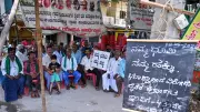 Bidadi Farmers Protest 7,481-Acre Township Project Threatening Fertile Land