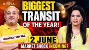 Biggest Transit of the Year: 2 June Stock Market Shock Could Change Everything