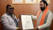 Bihar CM Samrat Chaudhary's Portrait Sparks Meme Fest Online