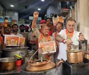 BJP National Secy Chugh Launches 'Chai Pe Charcha' in Amritsar, Predicts Political Shift in Punjab