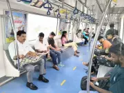 BJP state chief BY Vijayendra takes Metro, urges austerity amid fuel price hike