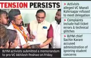 BJYM Gives 4-Day Ultimatum to Nagpur University Over Grievances