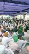 BKU Ekta Sidhupur Protest Against Bank Blank Cheque Policy Continues for Sixth Day