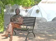 Bronze Statue of MF Husain Unveiled in Ahmedabad's Amdavad Ni Gufa