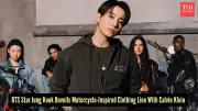BTS Jung Kook Launches Motorcycle-Inspired Calvin Klein Collection
