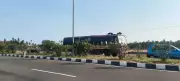 Bus Roof Sheet Rips Off in Wind, Injures Biker in Tirupur
