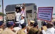 Case Filed Against 250 Agitators for Bike Rally Against Expressway Project in Kolhapur
