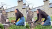 Celina Jaitly Breaks Down at Late Son Shamsher's Grave Amid Divorce Battle with Peter Haag