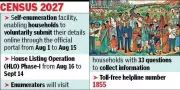 Census 2027 Self-Enumeration Begins Aug 1: Kolkata Residents Can Fill Details Online