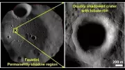 Chandrayaan-2 Finds Buried Ice in Moon's Doubly-Shadowed Craters