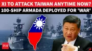 China Deploys Over 100 Ships to Encircle Taiwan Amid US-Iran War