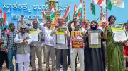 Civil Society Groups Protest at Freedom Park Against Voter List Revision