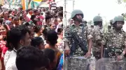 Clashes Erupt During Repolling in West Bengal's South 24 Parganas
