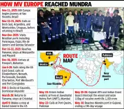 Cocaine Ship MV Europe Made 40 Stops at 23 Ports Over 196 Days Before Seizure