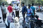 Coimbatore Police Crack Down on Vehicles with Over 5 Pending Traffic Challans