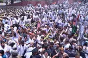 Congress workers clash with police in Jaipur over NEET paper leak protest