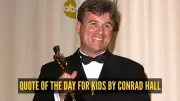 Conrad Hall's Lifelong Learning Philosophy Inspires All Ages