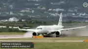 Croatia Airlines Plane Skids Off Runway at Split Airport, All Safe