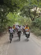 Cycling Awareness Campaign for Turtle Conservation Held in Lucknow