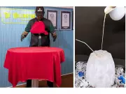 De Hellington Shatters 4 World Records Across 5 Countries with Zero Gravity Pizza
